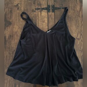 Intimately Free people Women’s Black Ribbed Tank Top - Lightweight V-Neck